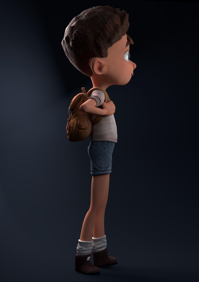 3D Rig Animation Oliver - TurboSquid 1672335