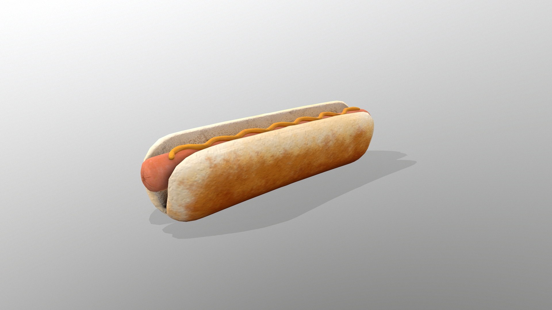 3D Hot Dog PBR Model - TurboSquid 1737409