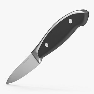 3D Classic Paring Knife model