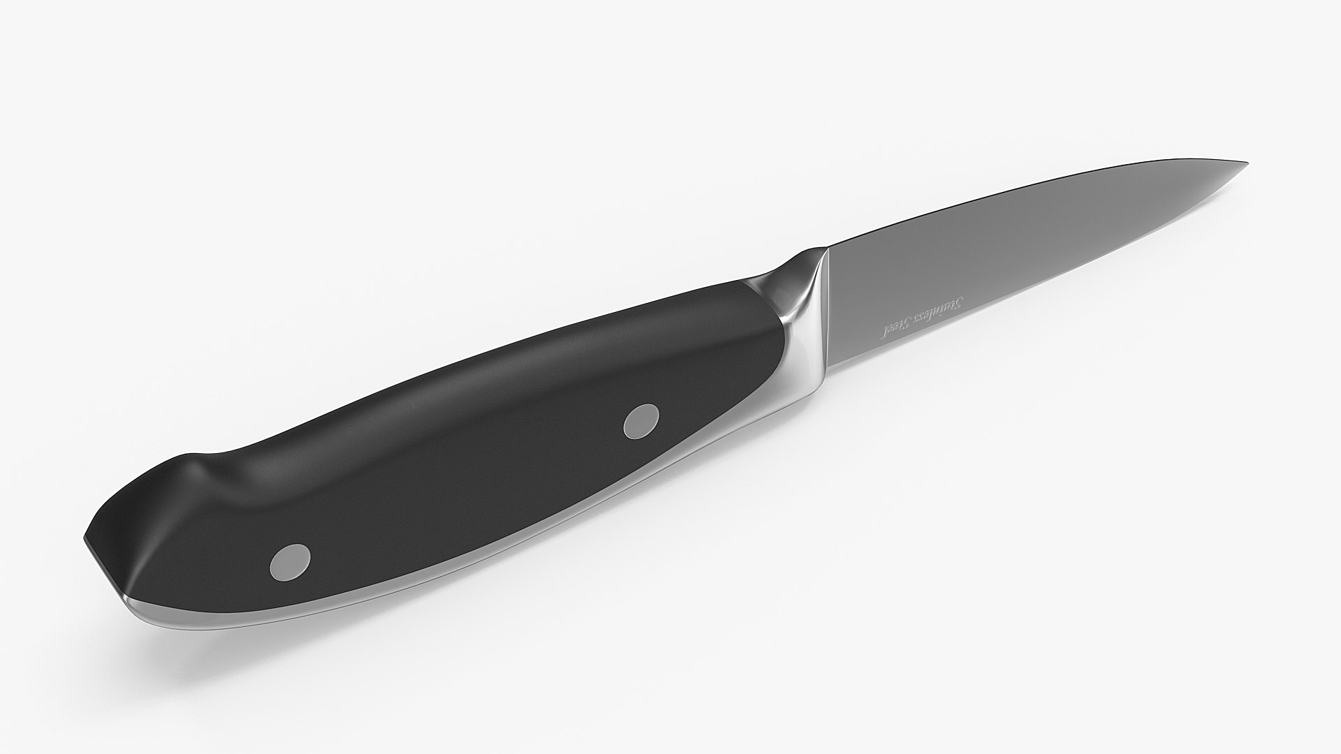 3D Classic Paring Knife Model - TurboSquid 2120546