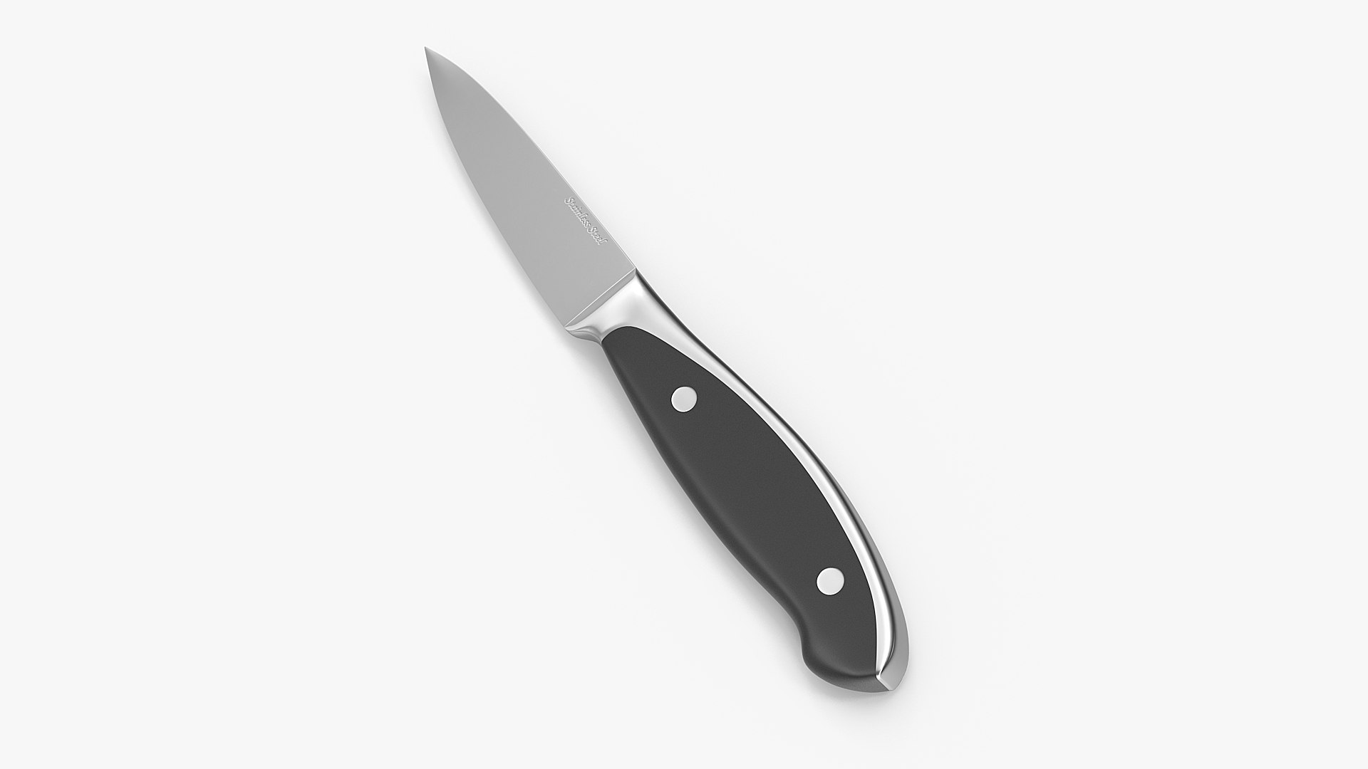 3D Classic Paring Knife Model - TurboSquid 2120546