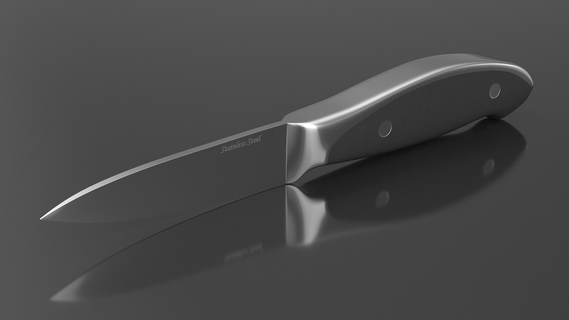 3D Classic Paring Knife Model - TurboSquid 2120546