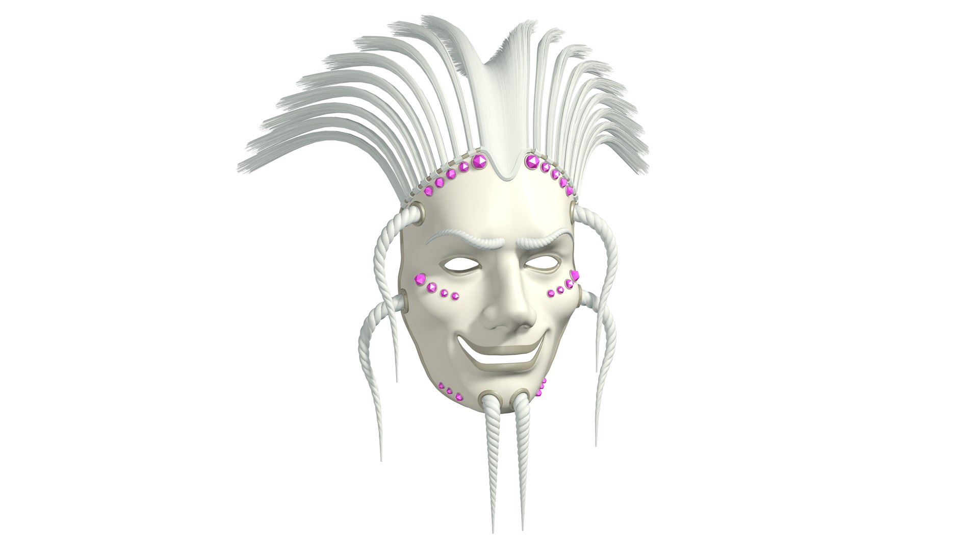 Mask fashion 3D model - TurboSquid 1615320