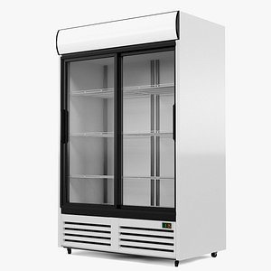 Commercial Refrigerator 3D model