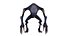 Realistic Frightful Alien low-poly 3D model