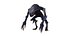 Realistic Frightful Alien low-poly 3D model
