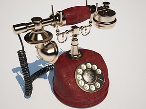vintage phone fbx free