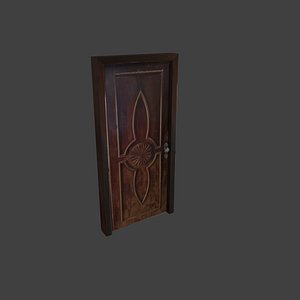 old door model004