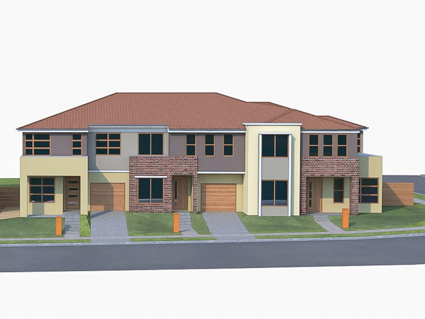 3D Model Townhouse 07 - TurboSquid 1751276