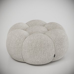 3D Bubble pouf model