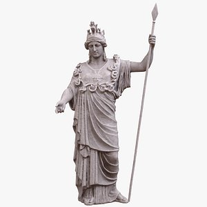 Athena Statue 3D model