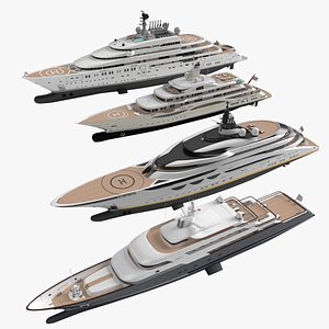 3D Lurssen Superyacht Collection Black Friday 2022
