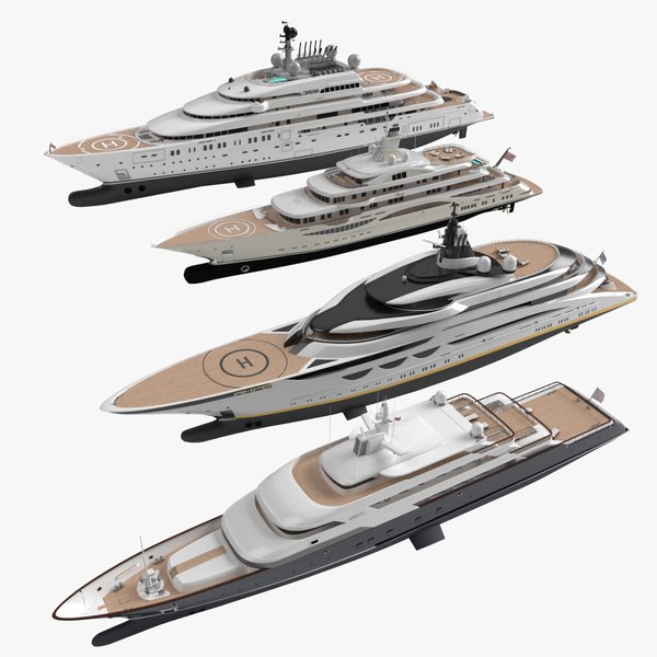 3D Lurssen Superyacht Collection Black Friday 2022
