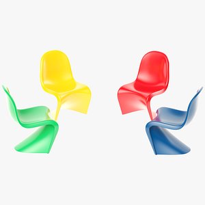 3D Panton chair