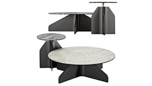 roche bobois amadeus cocktail table 3D