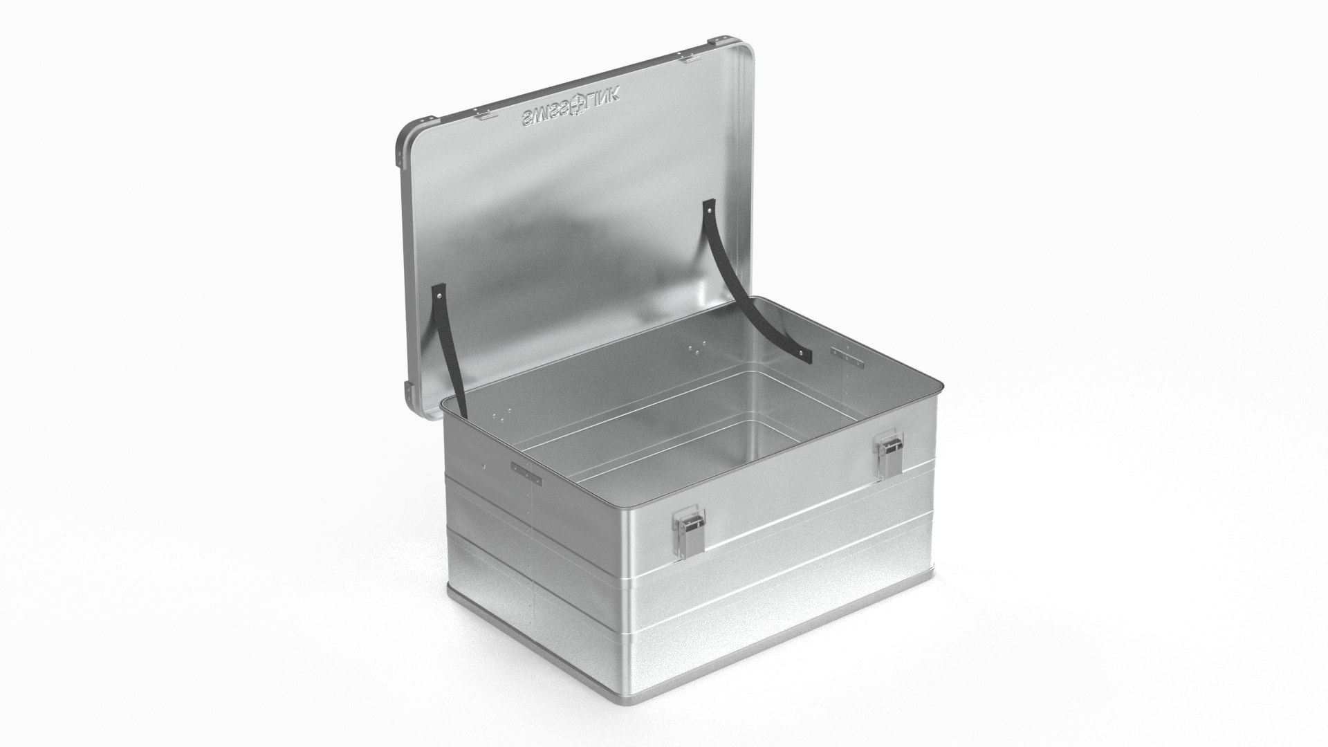 Aluminum Storage Box Swiss Link Large 3D model preview