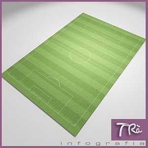 3dsmax soccer field