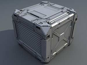 3d max cargo container