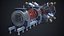 3D Thermonuclear Fusion Plant Reactor PBR