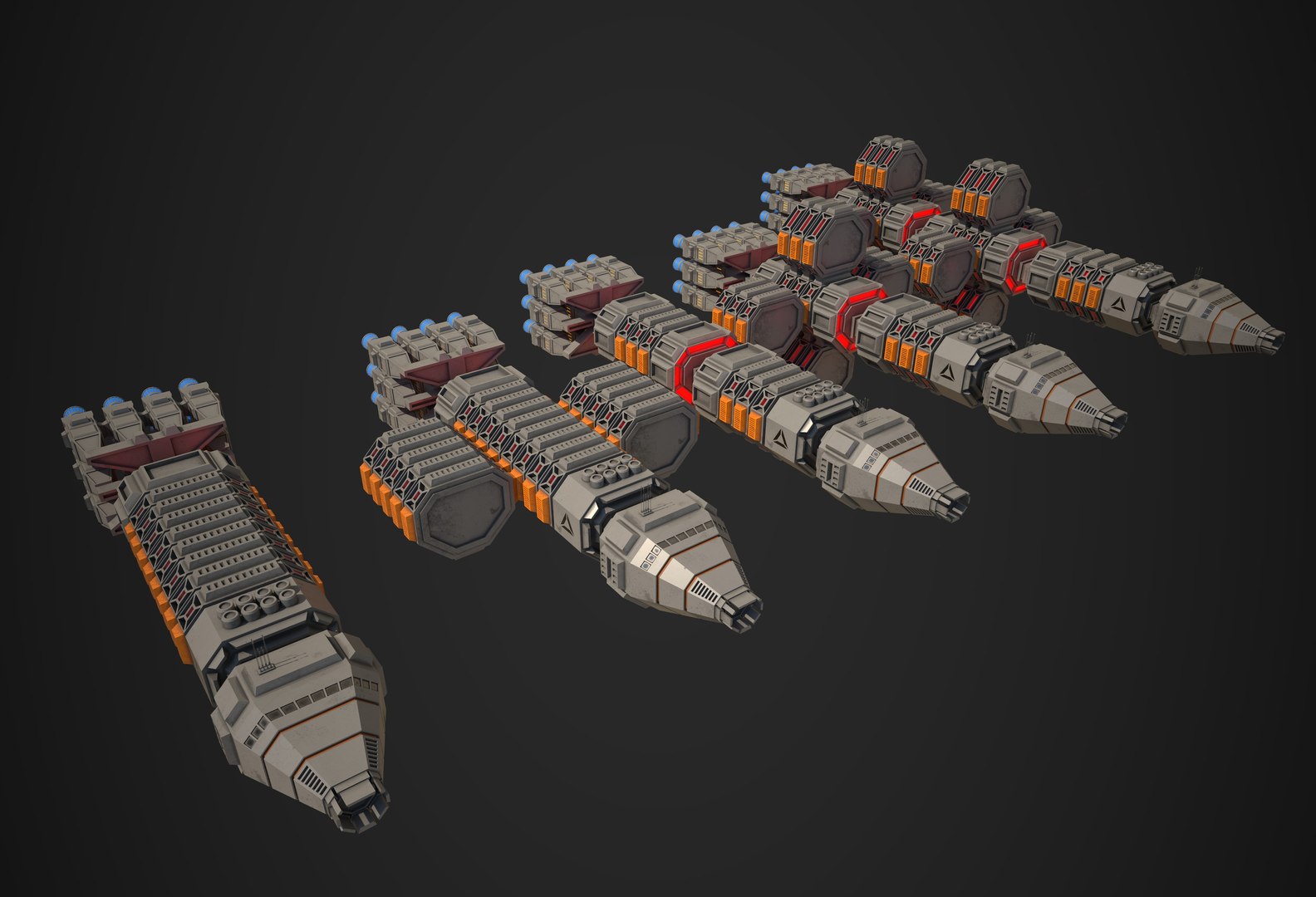 3D model Modular Space Ship One https://p.turbosquid.com/ts-thumb/ED/PkQUg8/3L/spaceshiponepack02/jpg/1751506030/1920x1080/fit_q87/3b0cf27629fe302c34a39168ba707ca6227dc426/spaceshiponepack02.jpg