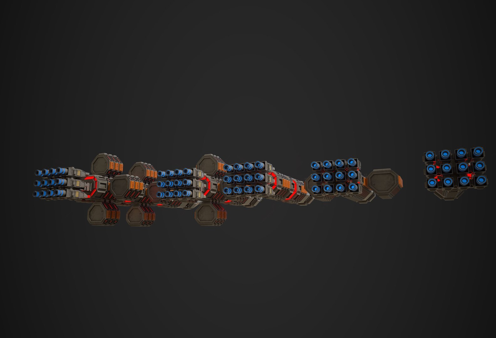 3D model Modular Space Ship One https://p.turbosquid.com/ts-thumb/ED/PkQUg8/BS/spaceshiponepack10/jpg/1751506036/1920x1080/fit_q87/b36c308da6595b3bb78ed0fd750fc4abf2c857d1/spaceshiponepack10.jpg