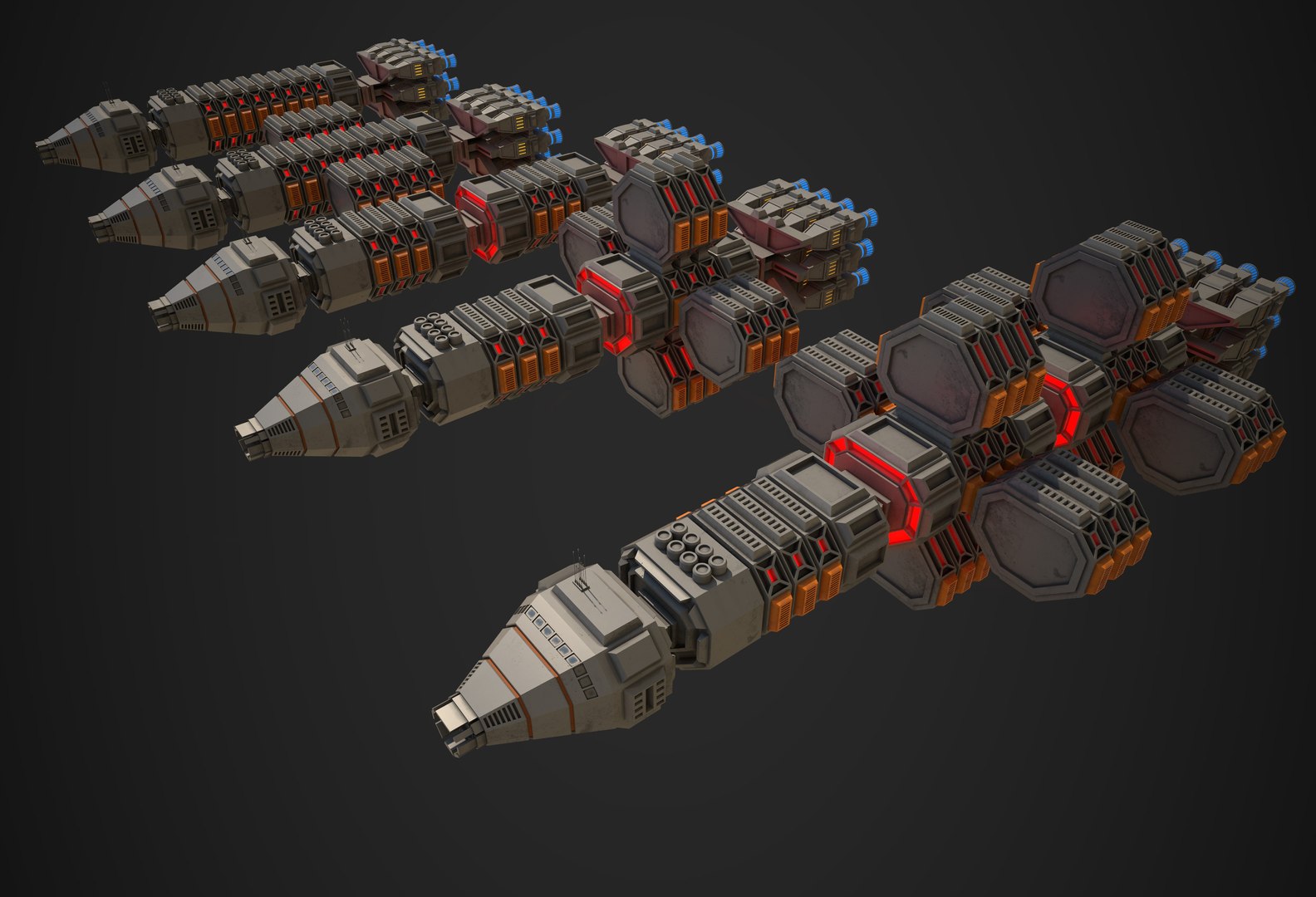 3D model Modular Space Ship One https://p.turbosquid.com/ts-thumb/ED/PkQUg8/SU/spaceshiponepack03/jpg/1751506030/1920x1080/fit_q87/0b5471fb8abeebbbd45a8eeb550627a163dc8e06/spaceshiponepack03.jpg
