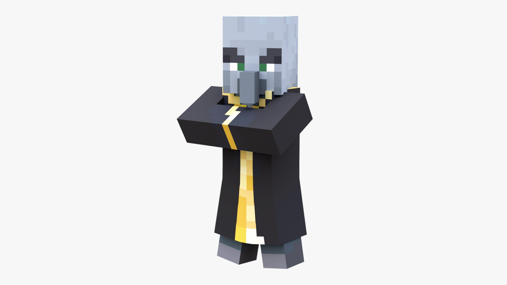 3D model Minecraft Illagers Raid Collection Rigged 3D Model Pack 4K PBR Pillager Evoker Ravager Witch https://p.turbosquid.com/ts-thumb/ED/Q06ajp/7H/evoker1/png/1789088392/1920x1080/fit_q87/6a6ee47559b5f6c57d79f790266ab00c89931de1/evoker1.jpg