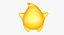 Co-Star Luma Orange Galaxy Super Mario Assets
