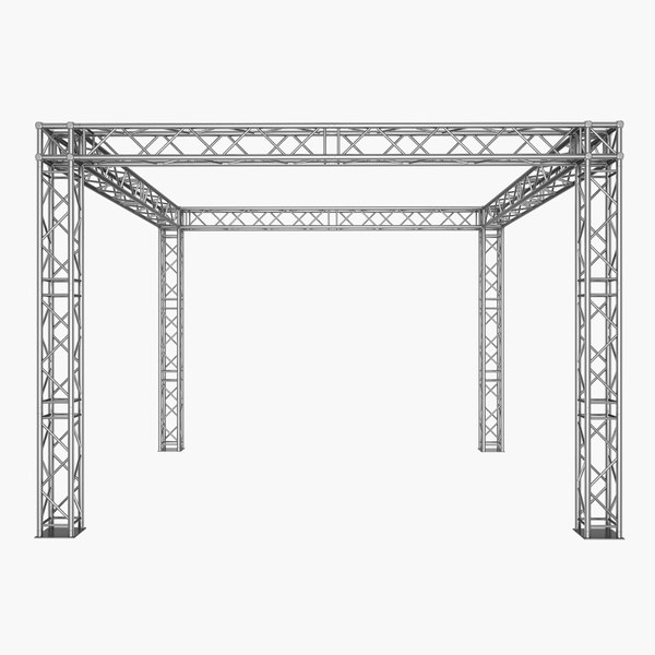 3d truss model