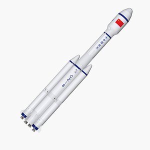 Long March CZ-8 Y2 3D model