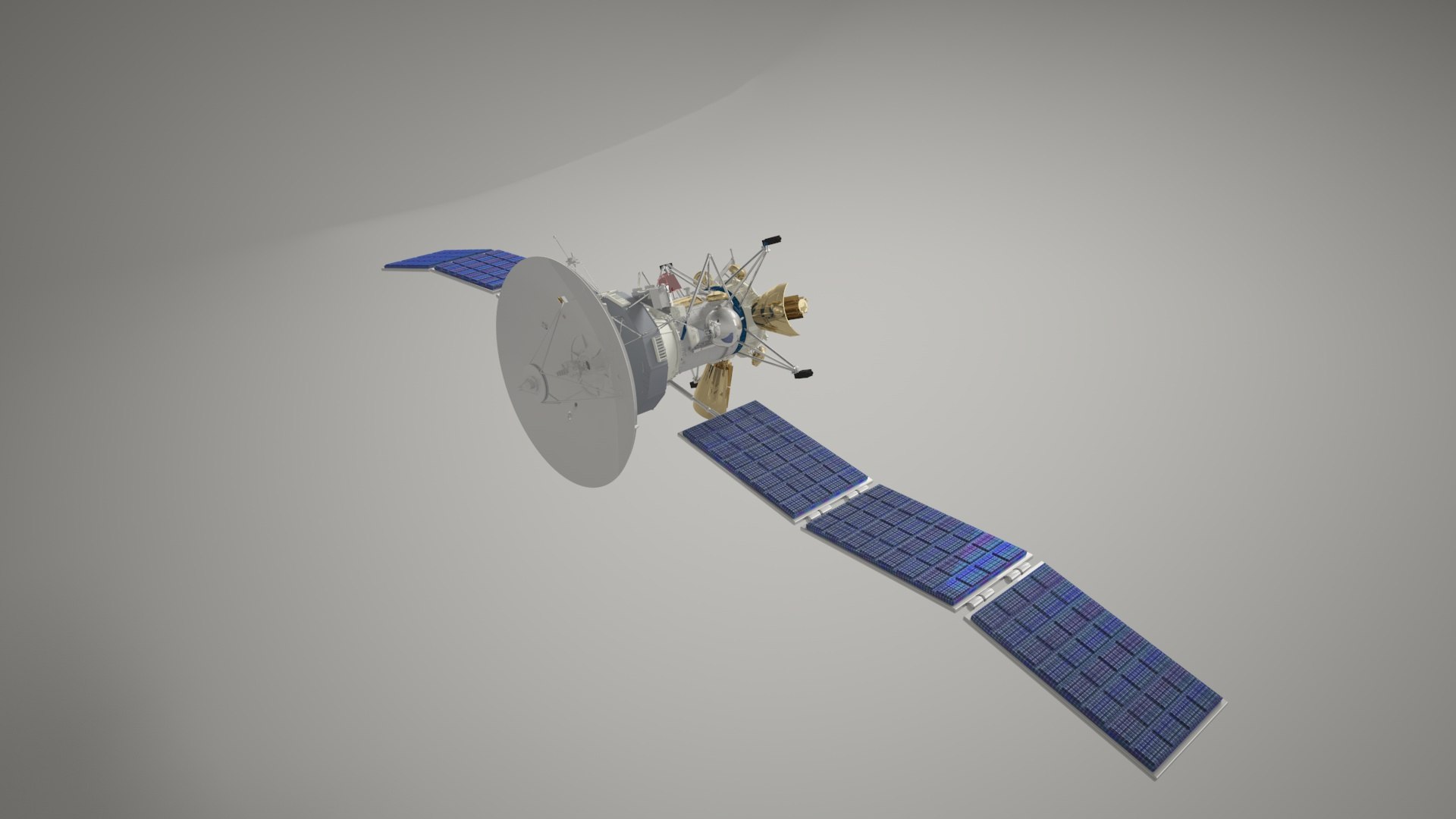 space satellite 3D model https://p.turbosquid.com/ts-thumb/ED/aKS5Uu/cF/cassini_04/jpg/1623847164/1920x1080/fit_q87/37f85fddd5d037fbfd8da411da7767e83102e2fc/cassini_04.jpg