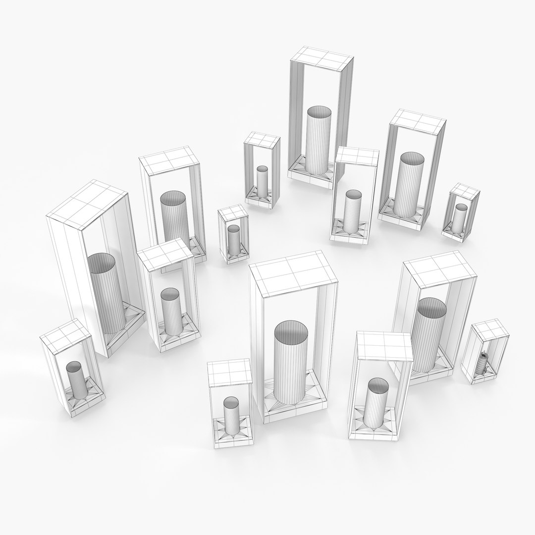 RH TOULON LANTERN 3D TurboSquid 2096148