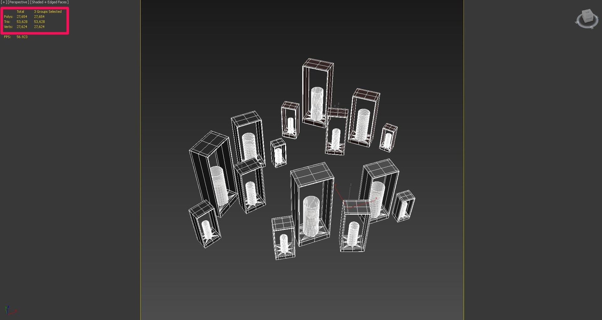 RH TOULON LANTERN 3D TurboSquid 2096148