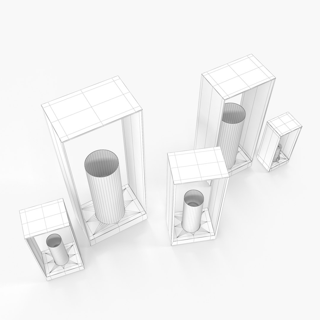 RH TOULON LANTERN 3D TurboSquid 2096148