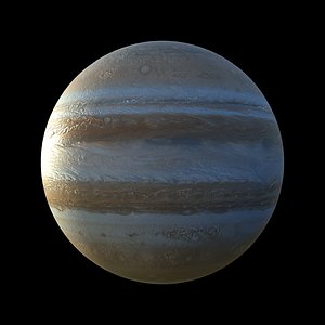 Planet Jupiter PBR 4K