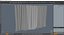 Cortinas de janela transparentes brancas