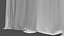 Cortinas de janela transparentes brancas