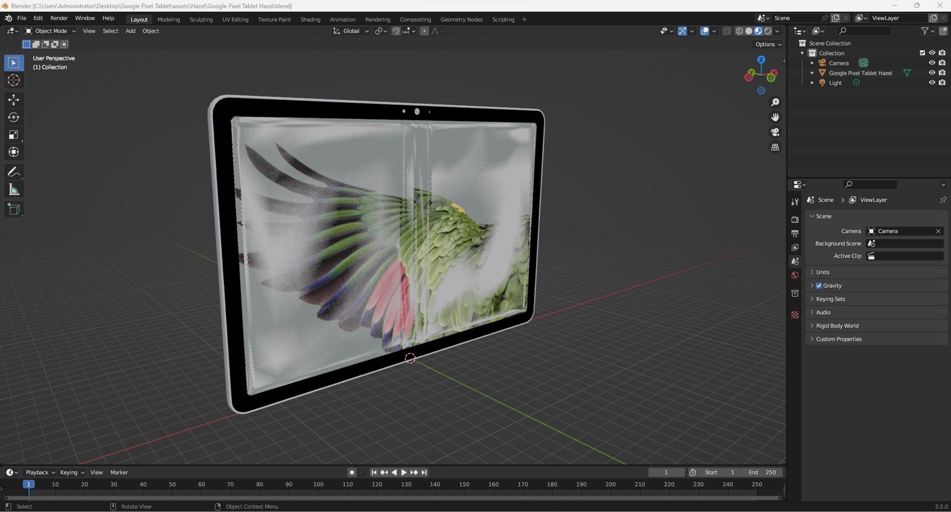 Google Pixel Tablet Hazel 3D model https://p.turbosquid.com/ts-thumb/ED/gj0OC3/Ok/hblender/jpg/1684770855/1920x1080/fit_q87/1ee18f208ce31e4fefab67d45765d475b4512c3e/hblender.jpg