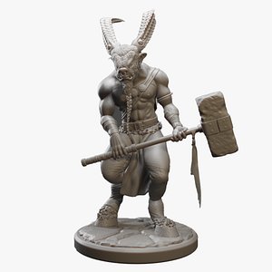 Minotaur 3D model