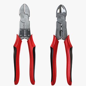 Diagonal Pliers 3D model