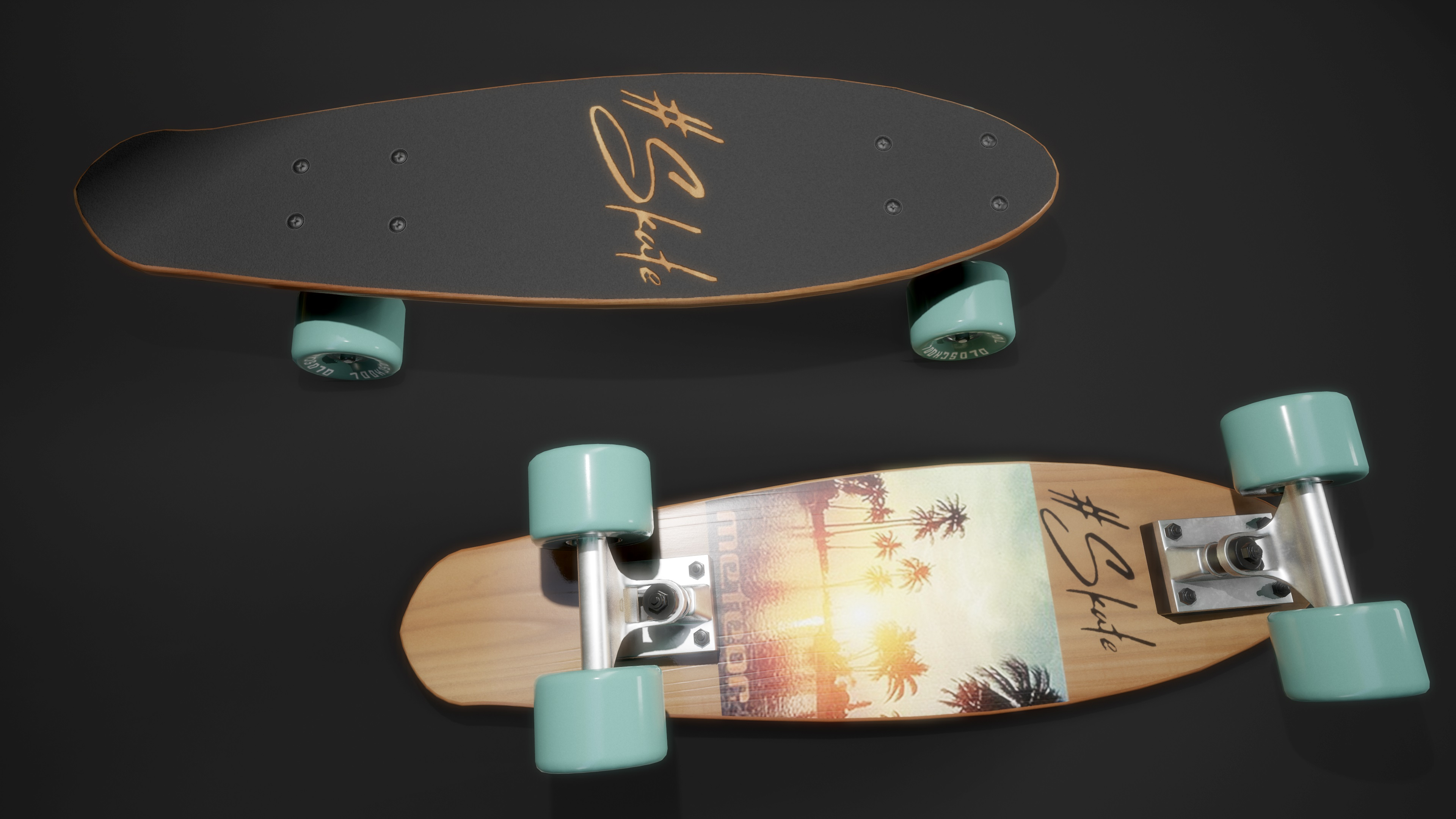 Free Skateboard Model - TurboSquid 1740969