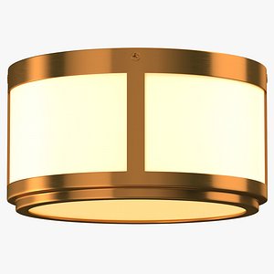 Mid-Century Modern Ceiling Light On