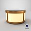 Mid-Century Modern Ceiling Light On