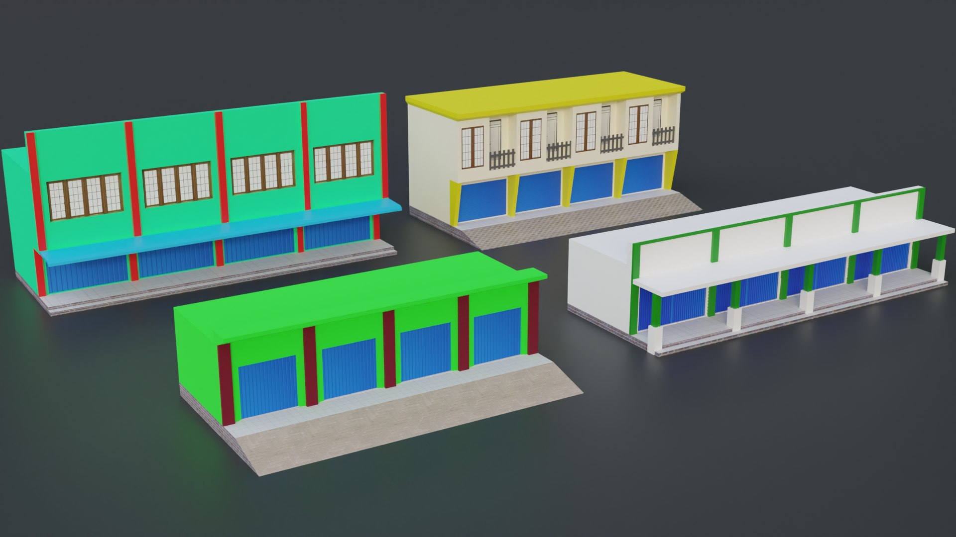 3D Model RUKO SHOP PACK LOW POLY Ready For Unreal Engine - TurboSquid ...