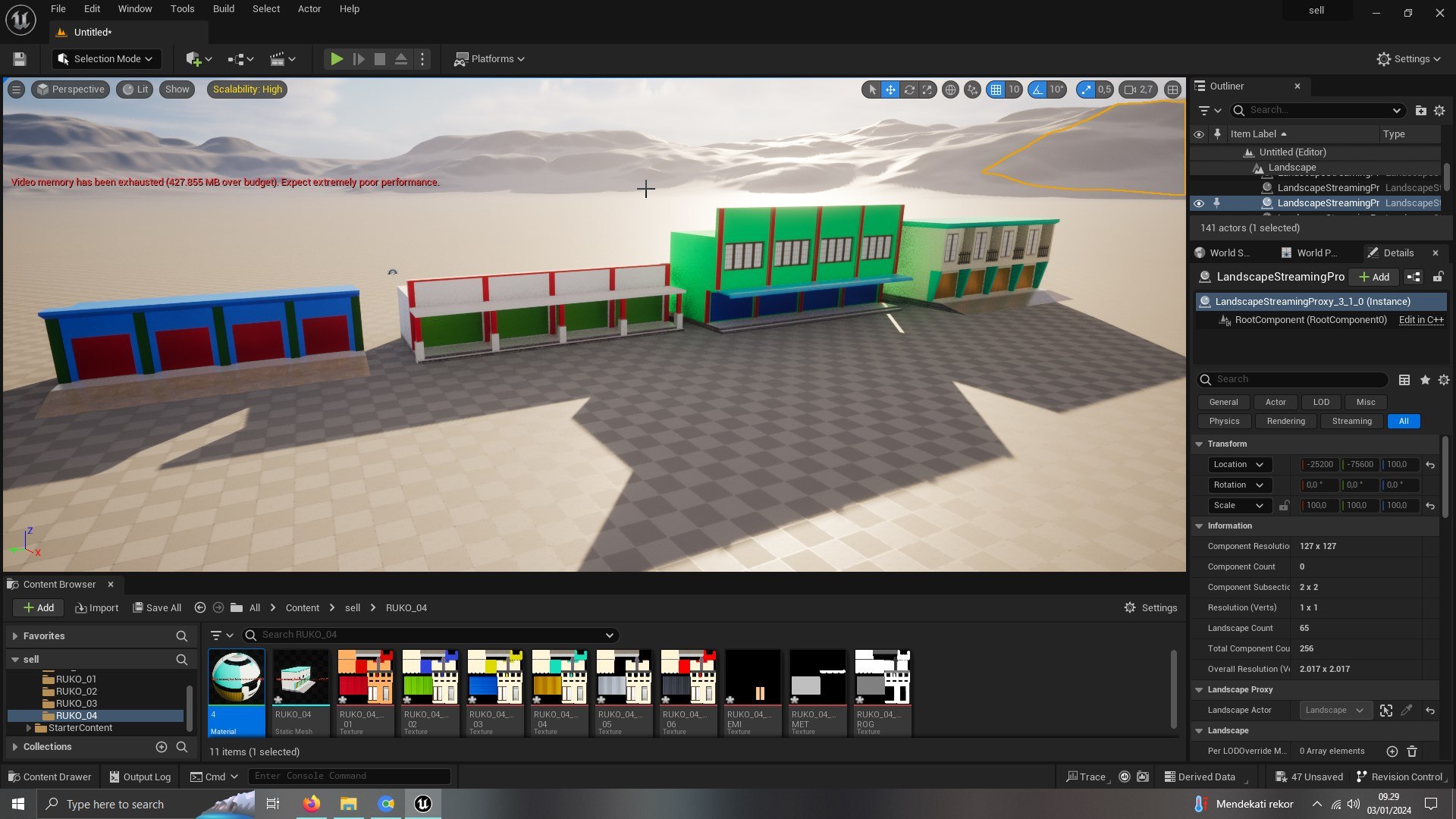 3D Model RUKO SHOP PACK LOW POLY Ready For Unreal Engine - TurboSquid ...