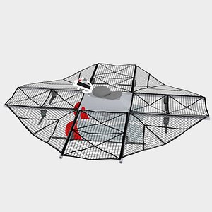 personal flying vehicle 3D model