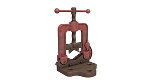 3D Heavy Duty Pipe Vise