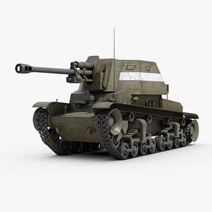 ww2 tacam r2 tank destroyer 3D