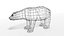polar animals modeled bear 3D model