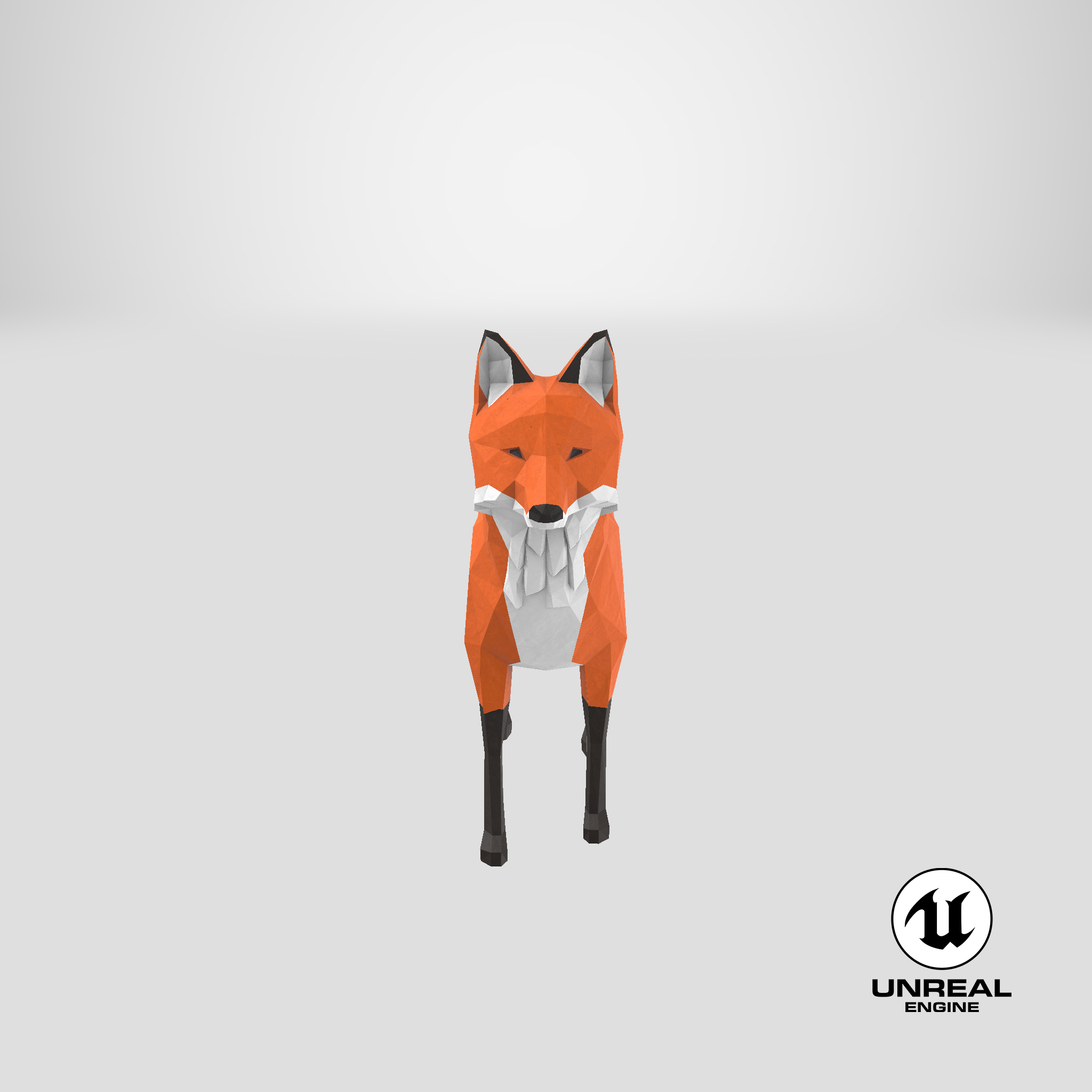 Fox---stand 3D model - TurboSquid 1192979